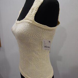 Intimately Free by Free People Love Letter Cami Ivory Color Women's Size M NWT